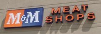 Store front for M&M Meat Shops