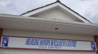 Store front for Healing Hands Family Wellness