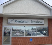 Store front for Montessori Preschool