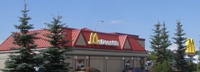 Store front for McDonald's - Big Rock Lane