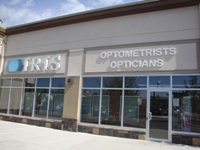 Store front for Iris Optometrists Opticians