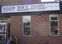 Store front for Boot Hill Gallery & Gift Shop