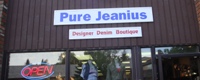 Store front for Pure Jeanius Inc.