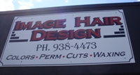 Store front for Image Hair Design