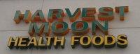 Store front for Harvest Moon Health Foods