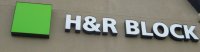 Store front for H & R Block