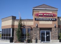 Store front for Mr Mike's Steakhouse & Bar