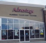 Store front for Advantage Flooring