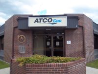 Store front for Atco Gas