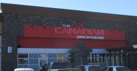 Store front for The Canadian Brewhouse