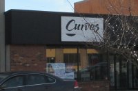 Store front for Curves