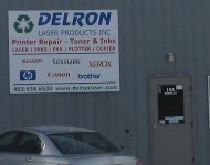 Store front for Delron Laser Products
