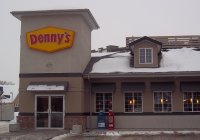 Store front for Denny's