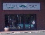 Store front for Dr. Cindy Kruschel Eye Care Clinic