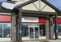 Store front for First Calgary Savings