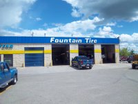 Store front for Fountain Tire