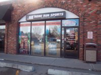 Store front for Home Run Sports
