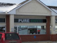 Store front for Pure Envy Salon & Spa