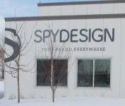 Store front for Spy Design