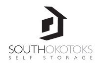 Store front for South Okotoks Self Storage