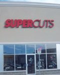 Store front for Supercuts